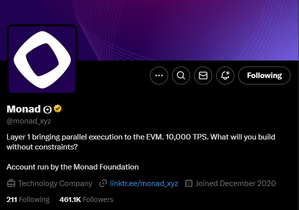 opendua2's tweet photo. $MONAD testnet is coming soon.....( $225M Funding Raised )
Join this first before the testnet coming 

Download HAHA wallet extension or App 
https://t.co/1hRSwRLMFg…

Submit code BUDOT-OXZV24
Create wallet (save phrase)
Click more/Karma &amp; Quest (complete task and earn Karma) https://t.co/TozO29FKjx