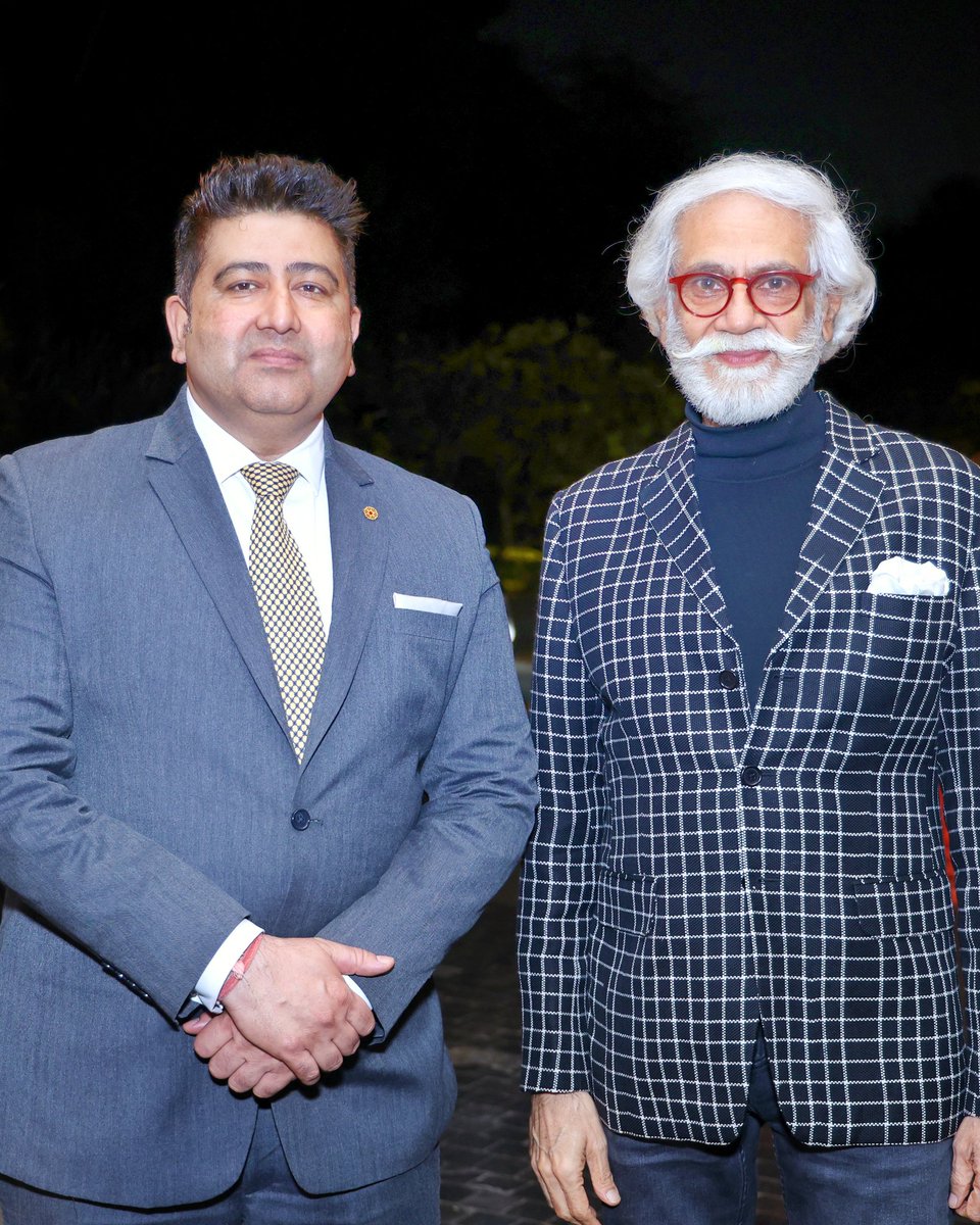 A partnership woven with time and tradition. ✨
Our General Manager, Mr. Praydhumna Singh Rathore, with Mr. Sunil Sethi, Chairman, <a href="/fdciofficial/">FDCI</a> marking years of shared heritage, elegance, and craftsmanship and a timeless association between two iconic institutions!

#TajHotels