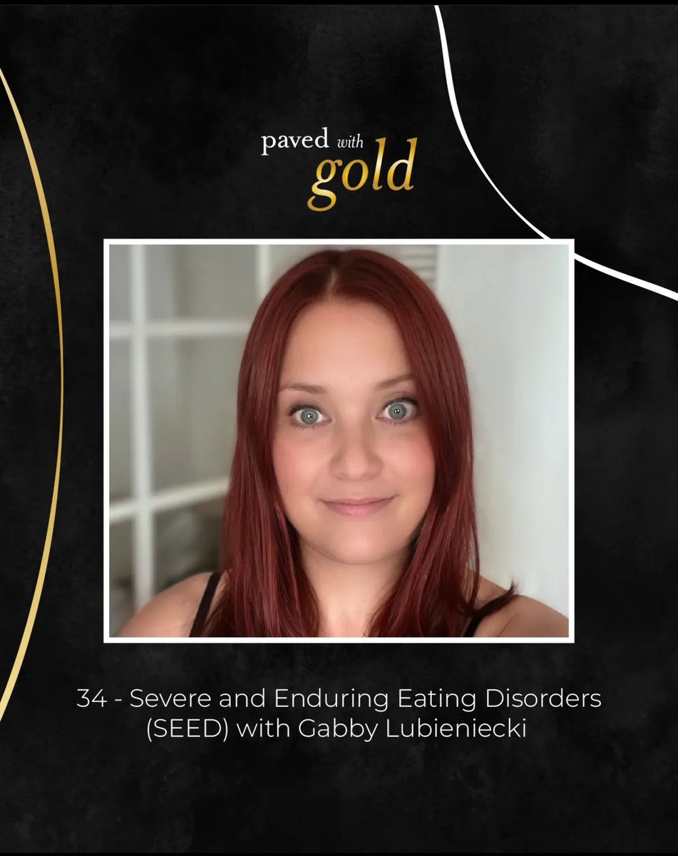 Gabriel Lubieniecki (@gabbylubi) on Twitter photo Thanks to the <a href="/PavedwithGoldAU/">Paved with Gold Podcast</a> team for having me on to discuss all things severe and enduring eating disorders. You can take a listen here: pavedwithgoldpodcast.com/episodes/seed
<a href="/gemmasharp11/">Professor Gemma Sharp</a> <a href="/UQPsych/">UQPsych</a> <a href="/UQHealth/">UQ Health</a> #eatingdisorders #research #SEED #medicaltrauma #PhD Thanks to the <a href="/PavedwithGoldAU/">Paved with Gold Podcast</a> team for having me on to discuss all things severe and enduring eating disorders. You can take a listen here: pavedwithgoldpodcast.com/episodes/seed
<a href="/gemmasharp11/">Professor Gemma Sharp</a> <a href="/UQPsych/">UQPsych</a> <a href="/UQHealth/">UQ Health</a> #eatingdisorders #research #SEED #medicaltrauma #PhD