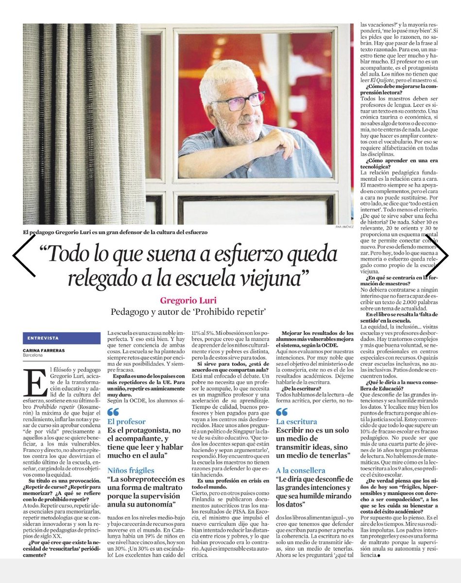 Hemos de resistir la fácil tentación de convertir la tecnología en chivo expiatorio de los problemas escolares. Dicho esto, pasan demasiadas horas ante esas voraces consumidoras de tiempo. ¿Pero qué han de hacer si no tienen espacios para vivir aventuras? acortar.link/HKn5zr