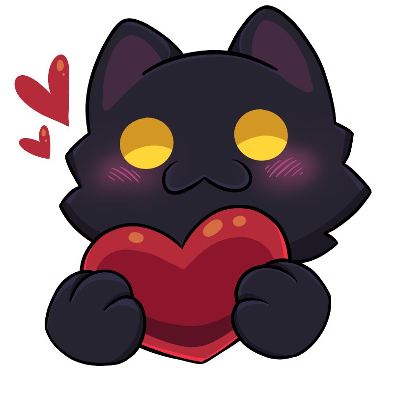 skullybone_'s tweet image. I made this for @CaseOh__ ‘s discord server before I realized I couldn’t cause I never talk lmao- so I’ll just post these here. Free Kitty emotes~ ❤️