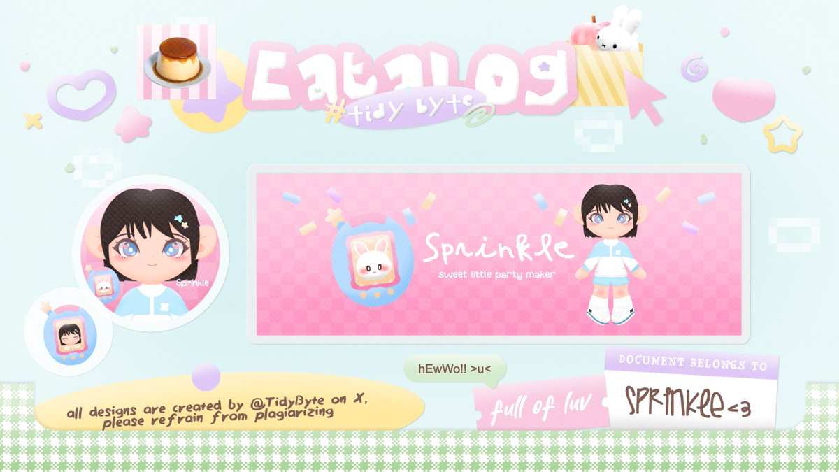 TidyByte's tweet image. ഒ ׅ ࣪ ִ  help ♡ &amp;amp; rt / repost ? ˖˳ ₊ ⤸ 🍮

sOre !! Marion mau ospek setup baru, bisa di l00kie dulu? &amp;gt;u&amp;lt; Ohiya ini previousnya @miettemise jadi layout dibawah adalah katalogku dari akun tersebut ^^ Jika ada kesamaan bisa ketuk DM Rion!

#zonauang