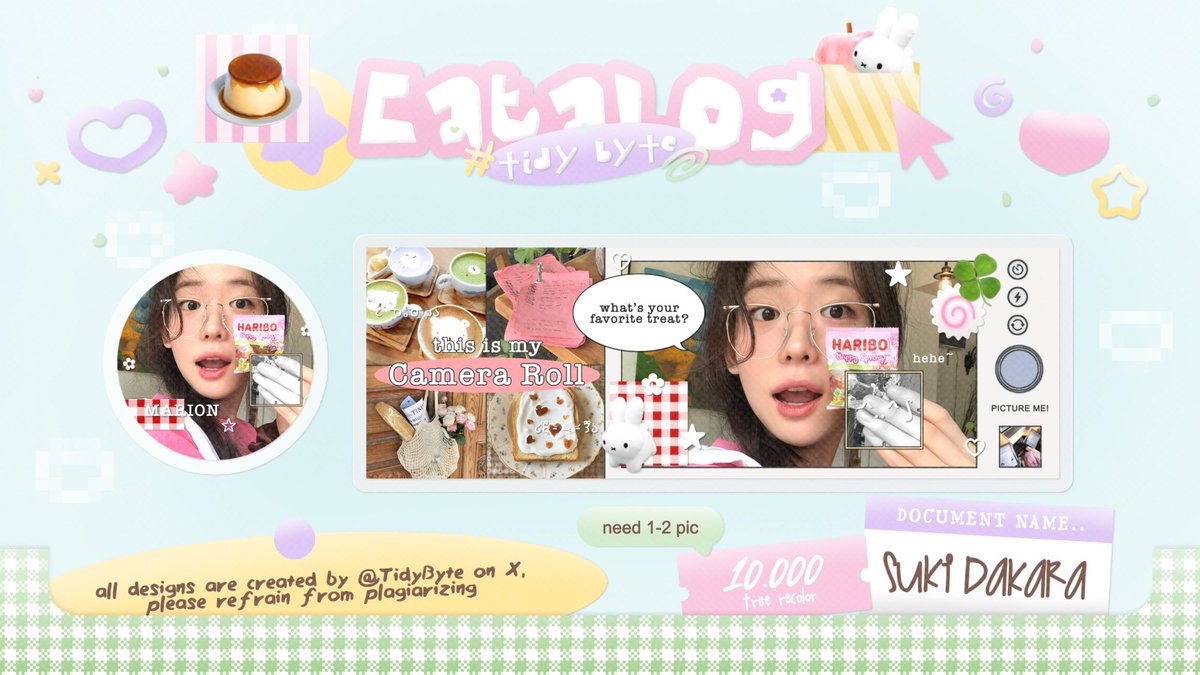 TidyByte's tweet image. ഒ ׅ ࣪ ִ  help ♡ &amp;amp; rt / repost ? ˖˳ ₊ ⤸ 🍮

sOre !! Marion mau ospek setup baru, bisa di l00kie dulu? &amp;gt;u&amp;lt; Ohiya ini previousnya @miettemise jadi layout dibawah adalah katalogku dari akun tersebut ^^ Jika ada kesamaan bisa ketuk DM Rion!

#zonauang