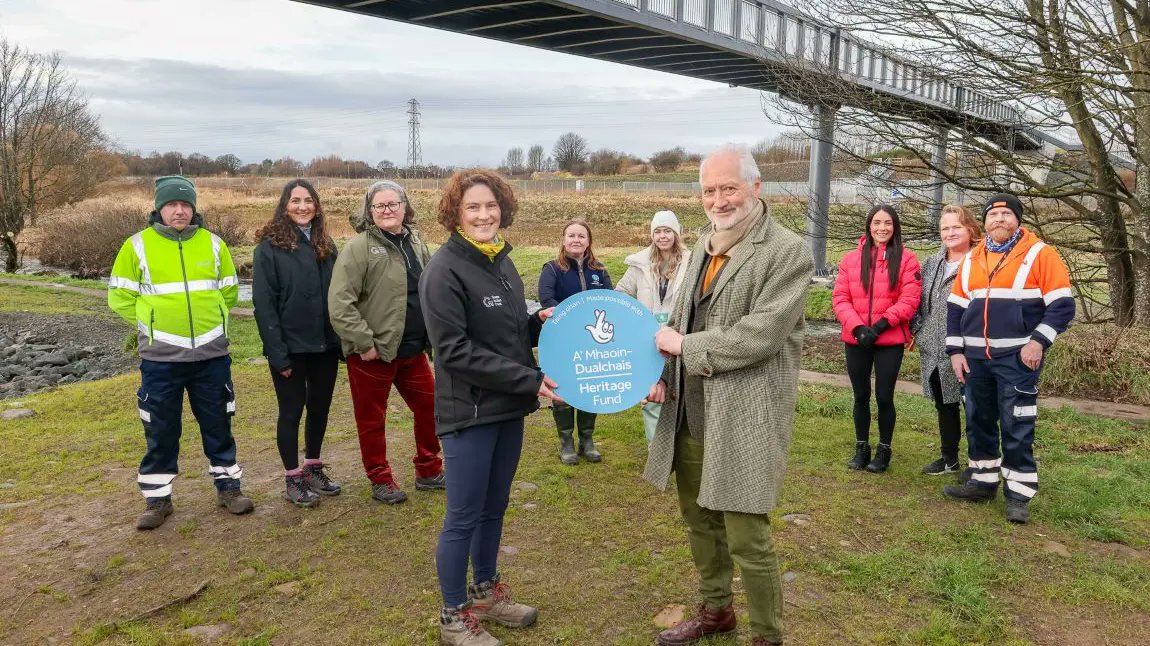 Fife’s River Park receives a £2.9m investment for its people and nature! 🌳

Thanks to #NationalLottery players, the River Leven Valley will be transformed into a beautiful public space, providing training opportunities for local people 👉 heritagefund.org.uk/news/fifes-riv… #NAW2025