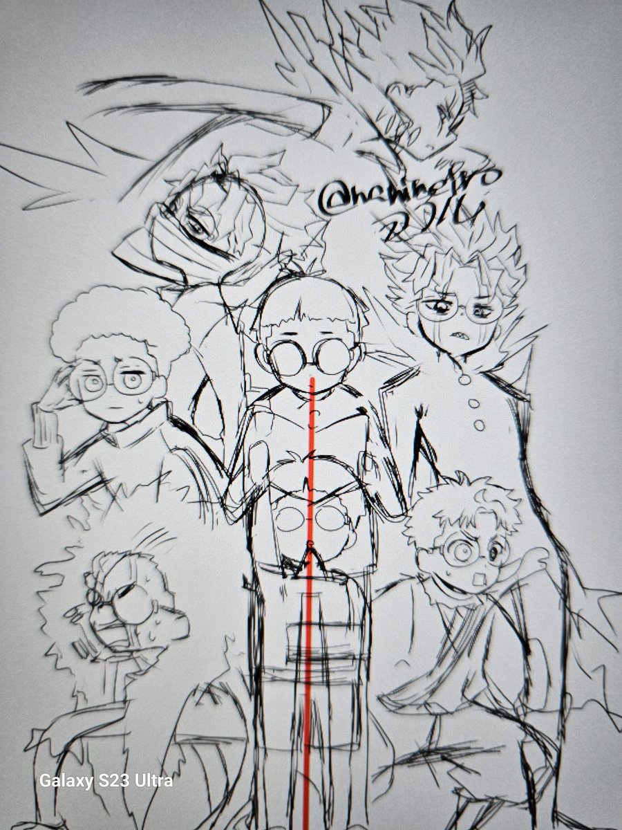 描いてて変わり具合がエグいなと 