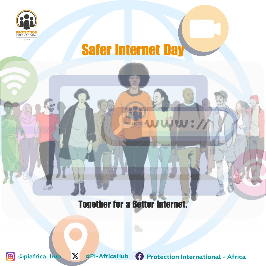 Think before you click—it’s the first step to online safety.
#saferinternetday
#HumanRights #OnlineSafety