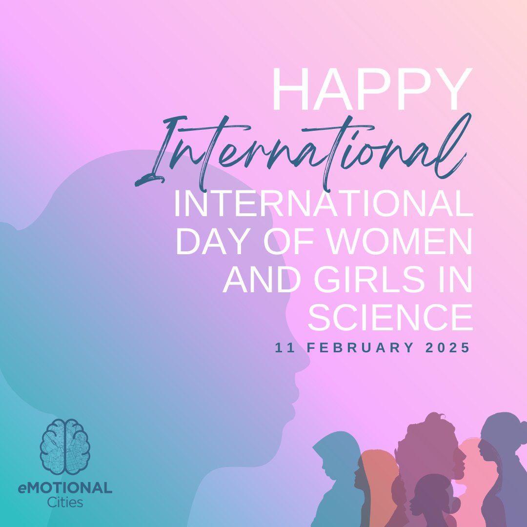 Congrats from eMOTIONAL Cities Team to all women and girls in science 👏