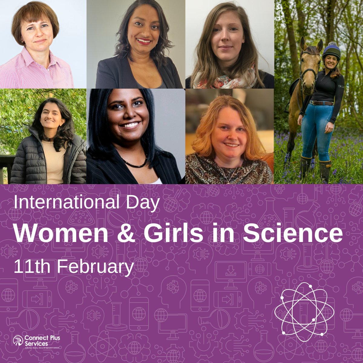🌟Today we recognise the #InternationalDayofWomenandGirlsinScience, reflecting and highlighting that unfortunately STEM fields continue to lack gender equality.

To mark the day, some of our own inspirational team share their experiences and advice.

connectplusm25.co.uk/international-…

#M25