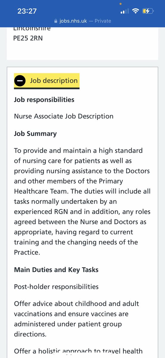 Prof Alison Leary 💙#ProtectNurse (@alisonleary1) on Twitter photo We were reassured the introduction of Nursing Associates was not about substitution of registered nurses. NHS Trusts inc <a href="/NorthBristolNHS/">North Bristol NHS Trust</a> and countless GP practices are advertising for them to work way out of scope, replacing #nurses
This is exploitation and risky #ProtectNurse We were reassured the introduction of Nursing Associates was not about substitution of registered nurses. NHS Trusts inc <a href="/NorthBristolNHS/">North Bristol NHS Trust</a> and countless GP practices are advertising for them to work way out of scope, replacing #nurses
This is exploitation and risky #ProtectNurse