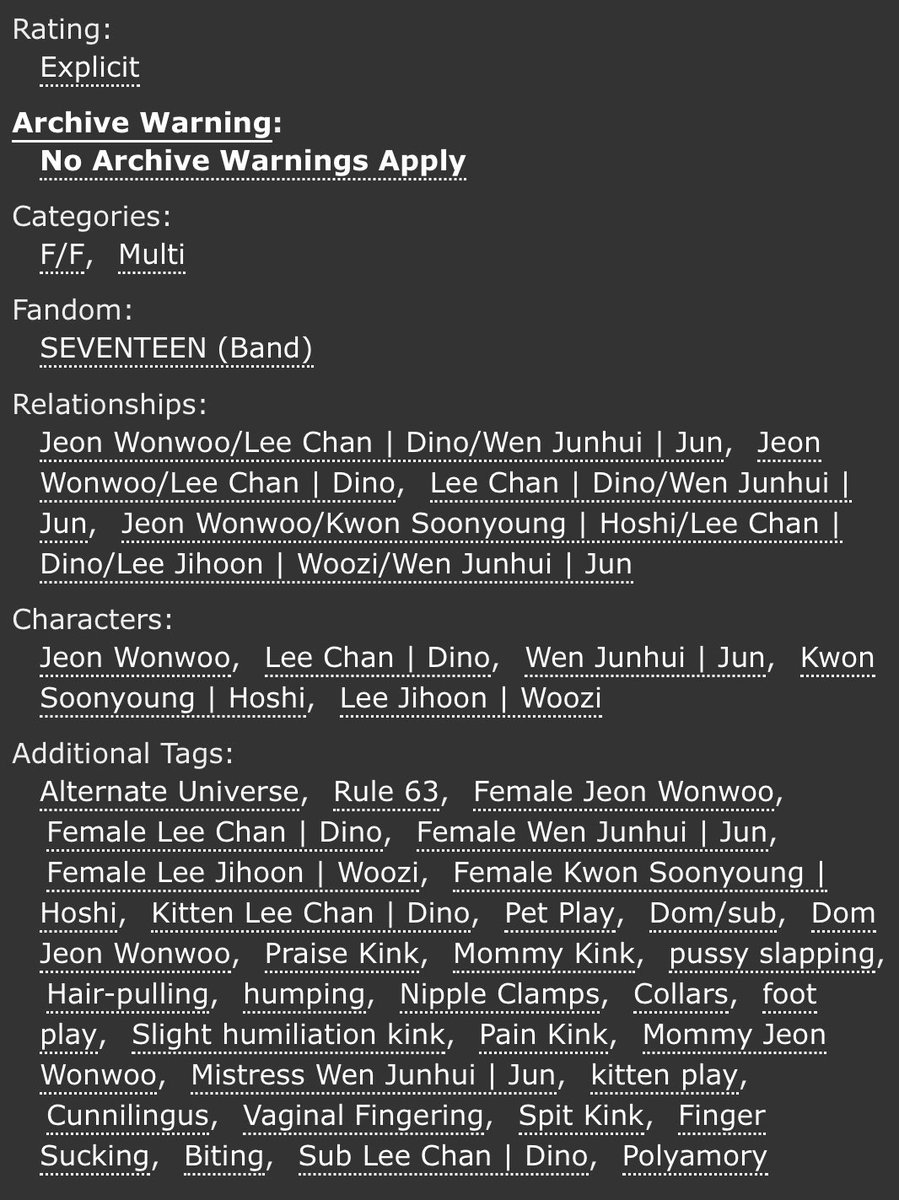zv_writes's tweet photo. mistress’s little gift

Wonwoo/Chan/Jun, background 96z/Chan

Written for @Enchanting0211 

https://t.co/yowAkUywfK https://t.co/mq0JZL1D3c