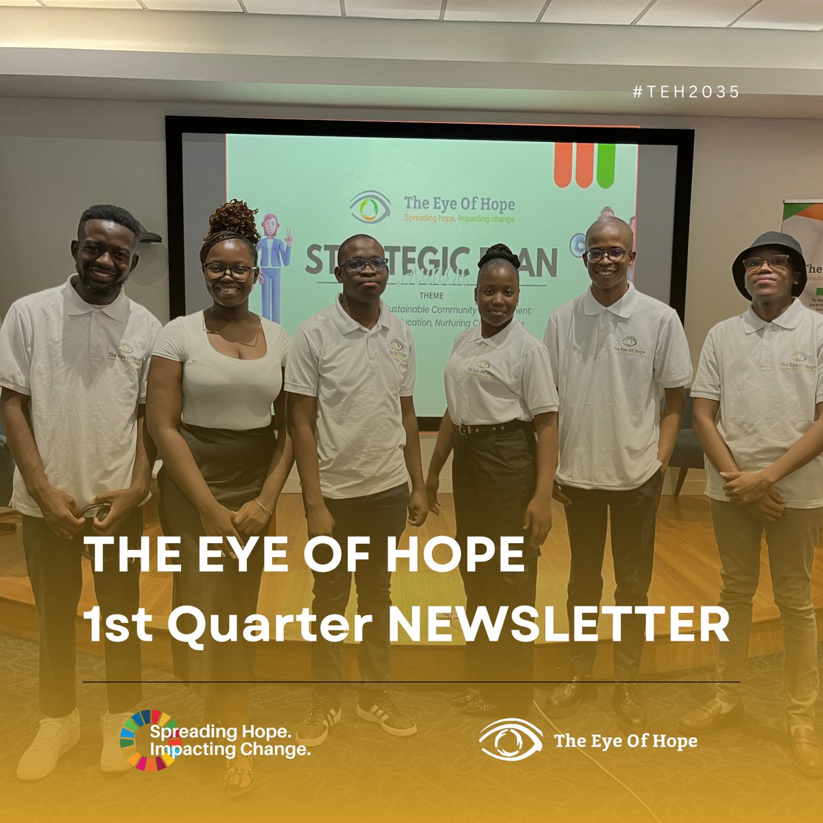 theeyeofhope's tweet photo. Recent Publication | 1st Quarter Newsletter Update
Here is an insight of what occurred in our organisation during the first quarter. 🤍🧡💚

Access the document trough the QR code
#TEH2035 #Spreadinghope #Impactingchange https://t.co/zgYPnk5C5G