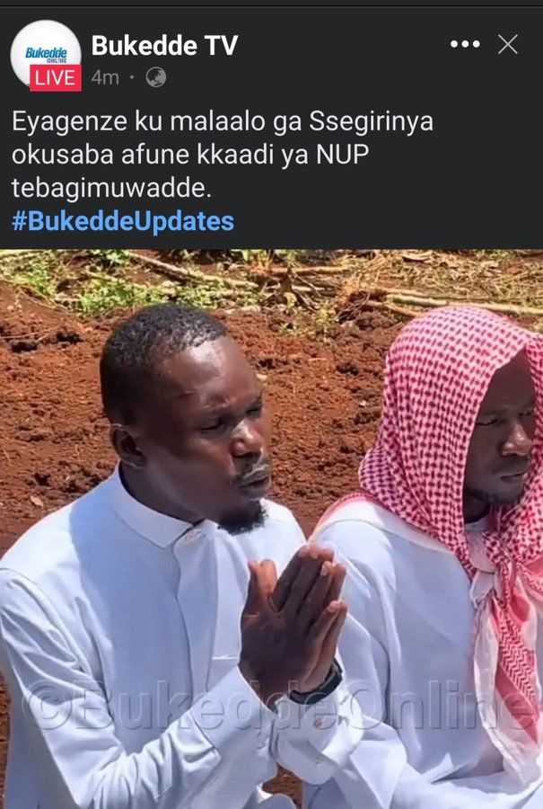 Ssegirinya is fighting hard ✍️