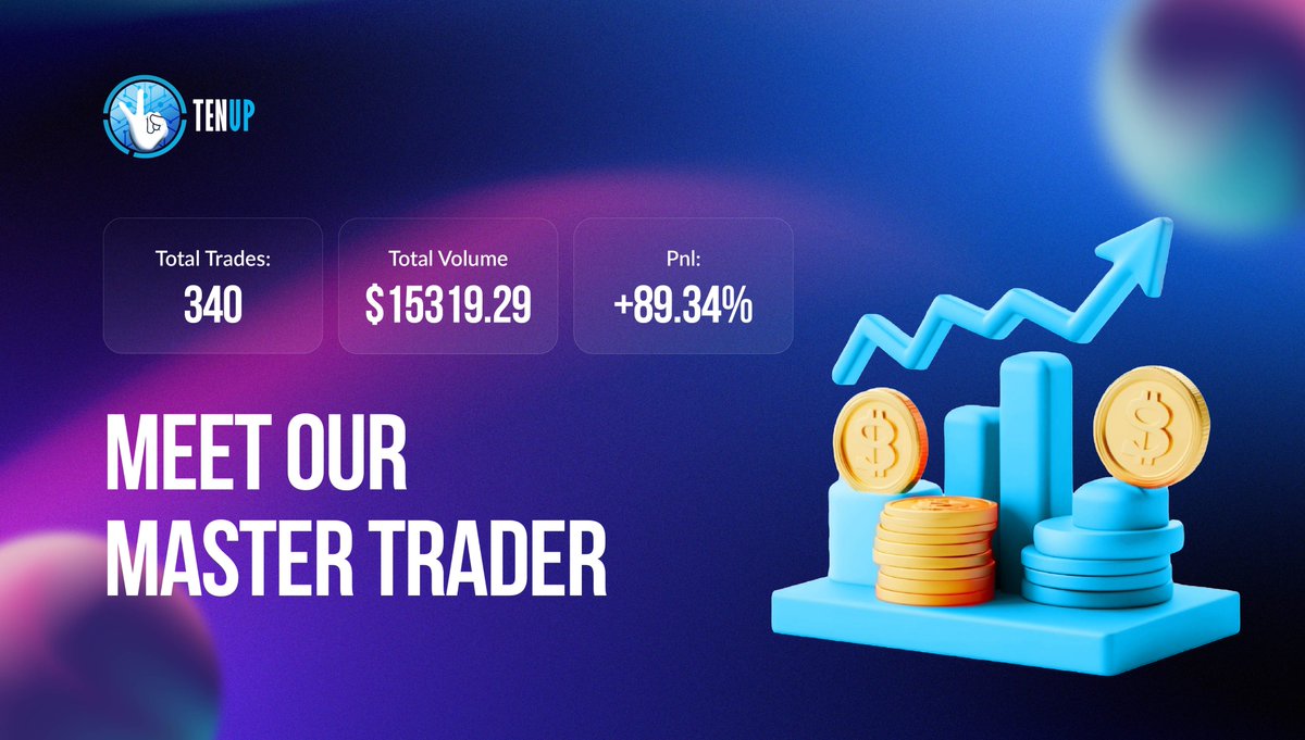 TenupNation's tweet photo. 🚀 Meet Our Master Trader! 📈💰

🔹 Total Trades: 340
🔹 Total Volume: $15,319.29
🔹 PnL: +89.34%

Ready to follow the strategies of top traders and maximize your profits? Start Copy Trading Now! 🔥

🔗 Join here: https://t.co/JIXNW9oNh9

#TenUp #MasterTrader #CryptoTrading #CopyTrading #Profit #TradeSmart