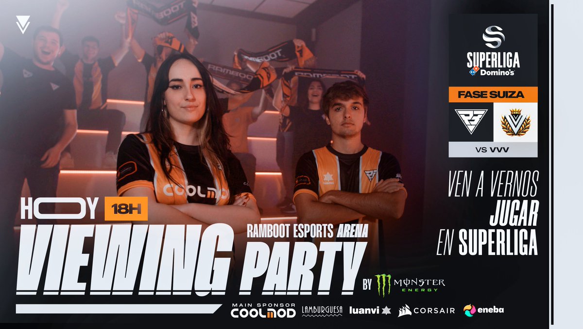 Ramboot Esports Arena (@rambootarena) on Twitter photo ¡Los robots vuelven a la grieta!
Hoy arranca el primer BO3 del año en la gran pantalla del estadio🔥
📌 18h en el Ramboot Arena, ¡nos vemos allí!
#AmuntRamboot <a href="/LVPesLoL/">Superliga Domino's - League of Legends</a> #SuperligaDominos ¡Los robots vuelven a la grieta!
Hoy arranca el primer BO3 del año en la gran pantalla del estadio🔥
📌 18h en el Ramboot Arena, ¡nos vemos allí!
#AmuntRamboot <a href="/LVPesLoL/">Superliga Domino's - League of Legends</a> #SuperligaDominos