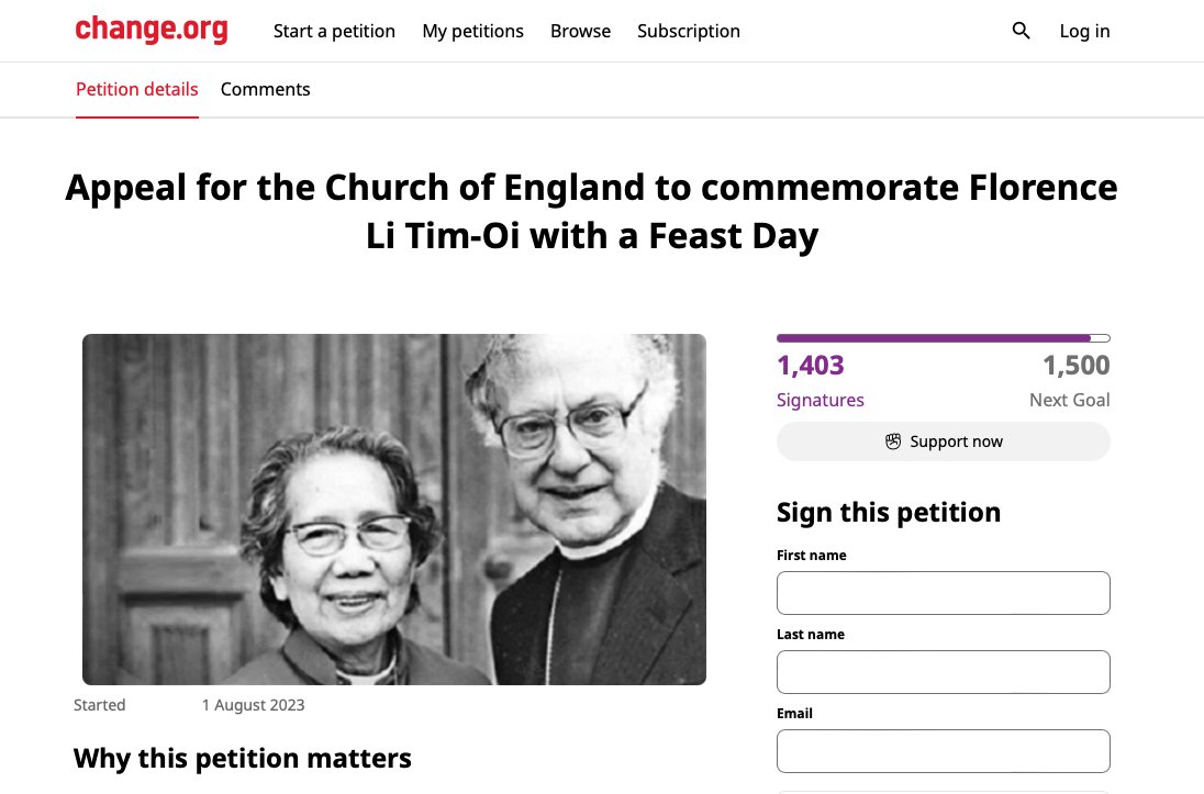 Mark Nam (@marknam) on Twitter photo Lord Boateng & <a href="/DoverBishop/">BishopOfDover</a> speaking on Liturgy & Racial Justice <a href="/synod/">General Synod</a> calling for action. My wife and I have been appealing for <a href="/churchofengland/">The Church of England</a> to recognise Florence Li Tim-Oi for 2 years! Please taken action and support this petition. <a href="/GenSyn/">General Synod - CofE</a>
change.org/p/appeal-for-t… Lord Boateng & <a href="/DoverBishop/">BishopOfDover</a> speaking on Liturgy & Racial Justice <a href="/synod/">General Synod</a> calling for action. My wife and I have been appealing for <a href="/churchofengland/">The Church of England</a> to recognise Florence Li Tim-Oi for 2 years! Please taken action and support this petition. <a href="/GenSyn/">General Synod - CofE</a>
change.org/p/appeal-for-t…