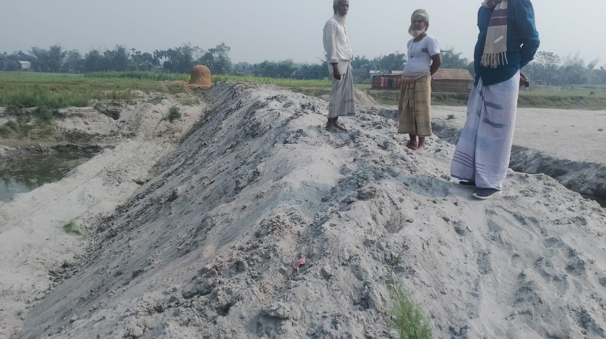 In #Assam, the Beki River’s relentless erosion is displacing families as their lands vanish into the water.

This week, HAI’s <a href="/LOCAL_India_23/">LOCAL Platform</a> partner #AGUP visited Rasulpur riverbank for an appreciative inquiry, working closely with communities to combat #ClimateChange.