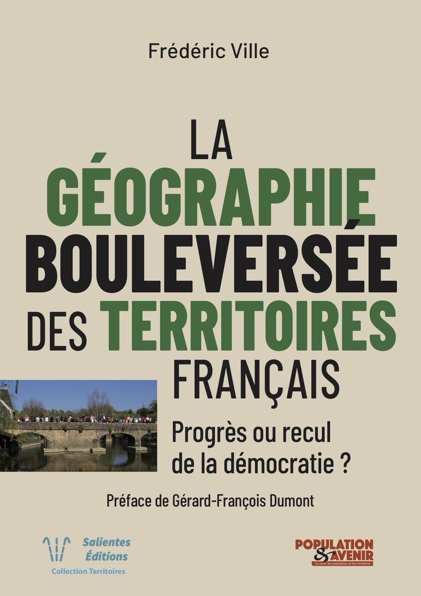 Puisque la #décentralisation en #France est désormais inscrite dans un intitulé ministériel, établir un diagnostic est indispensable : voir le livre de Frédéric Ville : La #géographie bouleversée des #territoires français.  shs.cairn.info/la-geographie-…