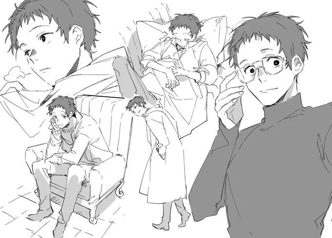 超RAKUGAKI/ペルソナ4 足立さん
不治の病 