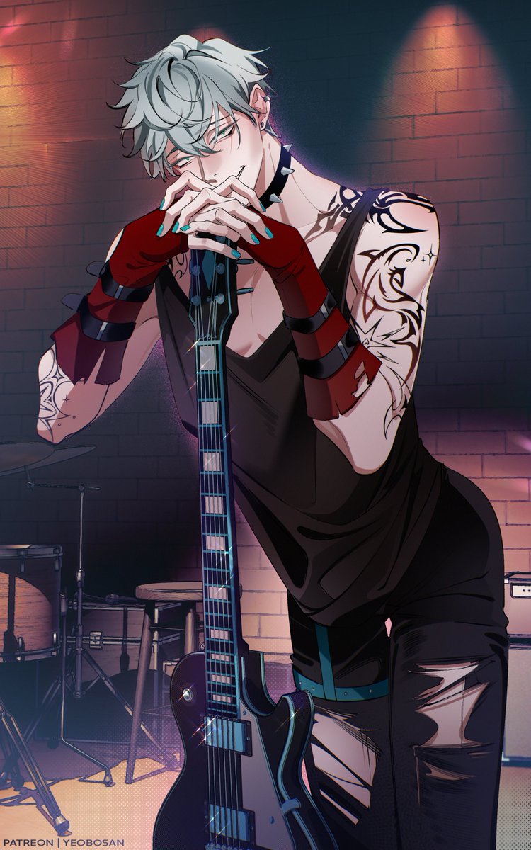 「#ivantill x Rock band AU  」|Yeoboさんのイラスト