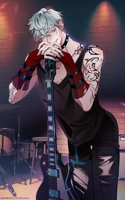 #ivantill x Rock band AU  