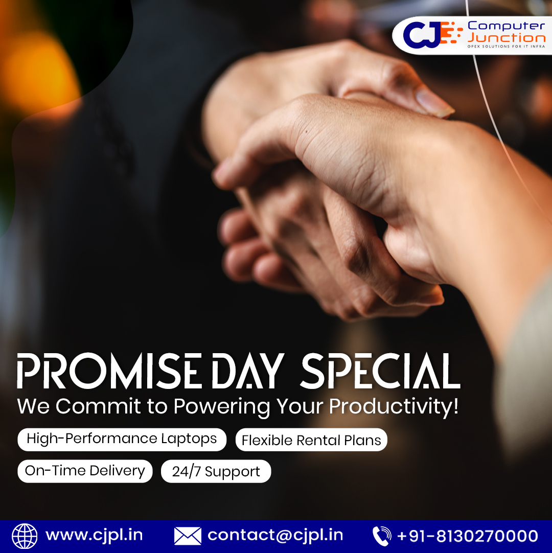 cjpl_in's tweet image. On this #PromiseDay, we make a commitment—to provide reliable, hassle-free laptop rentals so your business never slows down. 🚀💻 Your productivity is our priority!

#PromiseDay #YourTechPartner #LaptopRental #BusinessGrowth #CommitmentToExcellence