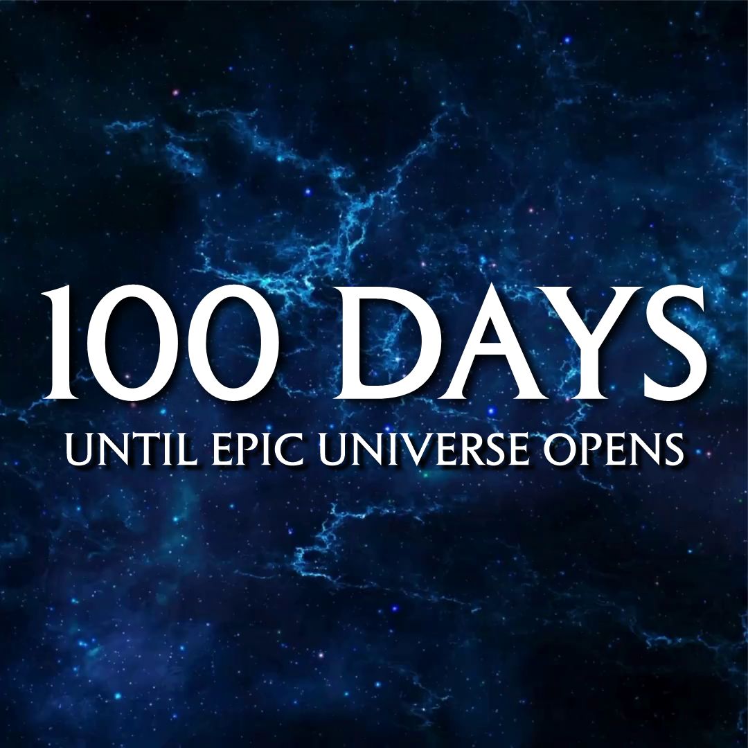 Epic Universe opens in 100 days.