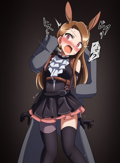 月兎隊のレディIな伊織。
即効性の媚毒を不意打ちするやつ。 #ミリエロ 