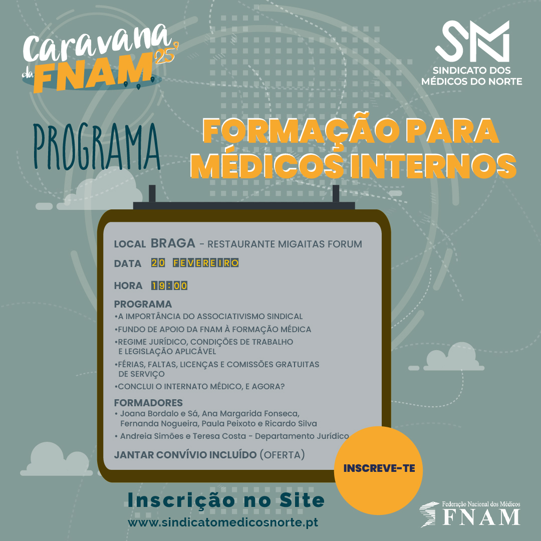 FNAMedicos's tweet photo. 🚌 E a Caravana da FNAM 2025 segue a sua rota!
Desta vez com um carácter formativo e sempre com o mesmo empenho e objetivo: ouvir, apoiar e esclarecer os médicos mais jovens
+info: https://t.co/ZnRiNJItZU
#medicas #medicos #fnam #sns #internato #saude #caravanafnam2025 https://t.co/nP0v9F5EmY
