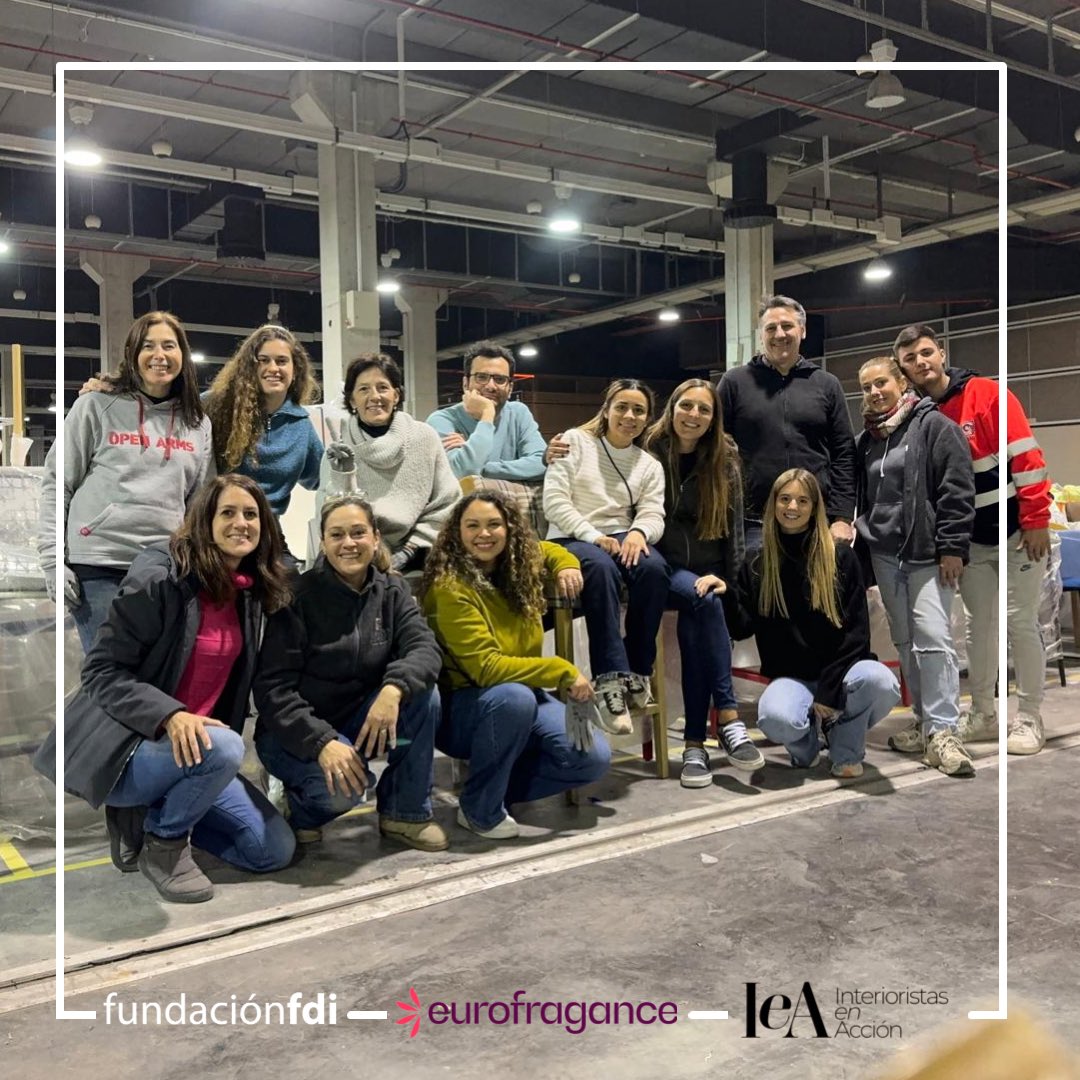 💪🏻 Seguimos a tope en Feria Valencia🔥

Esta semana hemos tenido la ayuda de los voluntarios de <a href="/eurofragance/">Eurofragance</a> 🫶🏻

🙏🏻 Gracias a todas las empresas que os sumáis al proyecto de Interioristas en Acción 🫂

Cada voluntario cuenta 💙

#SomosPersonasFDI
#AyudamosPersonas
