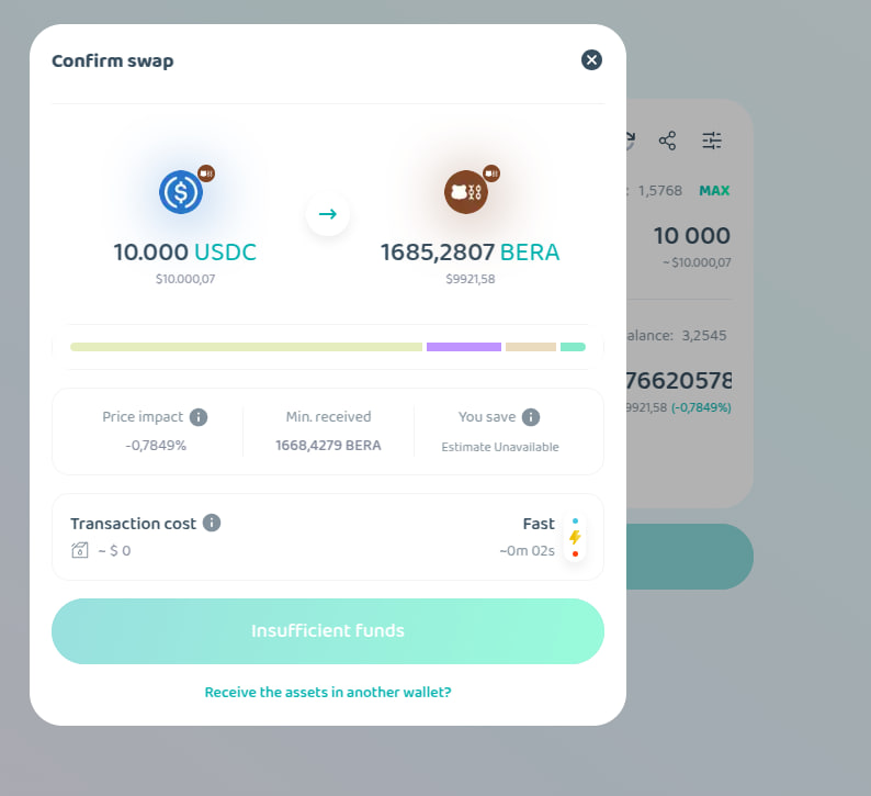 MartinGranstrom's tweet photo. ULDMv3 is now optimally splitting and routing your decentralized swaps on @berachain across four major DEXs! 

The highest returns on decentralized swaps on @berachain is found on https://t.co/vbBcffu9fh. Period.

@unizen_io | $ZCX