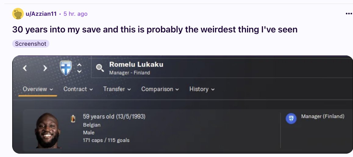 Show me the weirdest managerial appointment in your save... 😂👇
