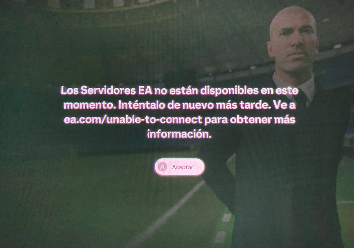 Jerryasecas's tweet photo. @EASPORTSFC  Servers are down, and status page has not been updated (switch) https://t.co/QKhYOK5YFo