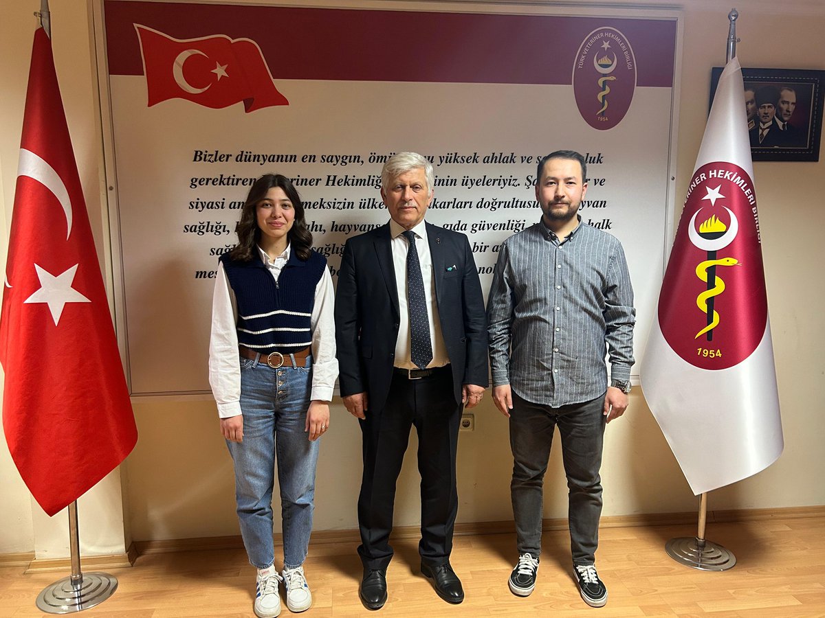 Veteriner Hekim Mikail AKAY ve eşi Veteriner Hekim Hilal Türk AKAY'a nazik ziyaretleri için teşekkür ediyor, sağlık, mutluluk ve başarılar diliyorum.