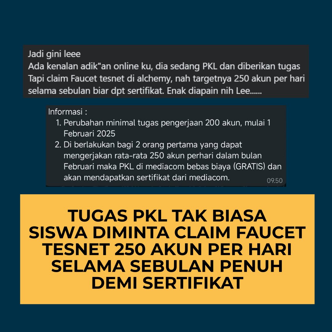 Keluh Kesah Pemain Cryptocurrency 2.0 tweet media
