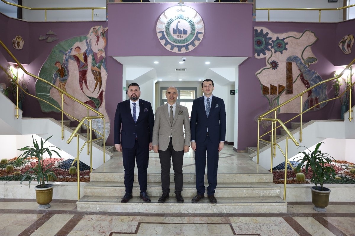 Denizli OSB Teknopark'a hayırlı olsun ziyaretleri için Denizli Serbest Muhasebeci Mali Müşavirler Odası Yönetim Kurulu Sekreteri Sayın  Nuri Karakuş ve SMMM Sayın Recep Göklergil'e teşekkür ederiz.  

 #dosb #denizliosb #denizliosbteknopark #teknopark