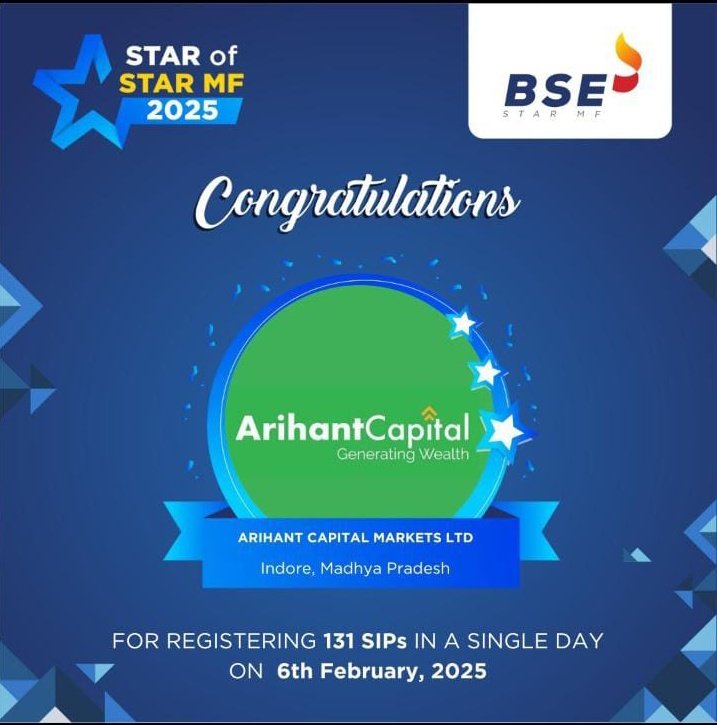 BSE STAR MF (@bsestarmf) on Twitter photo Kudos to our MFD Arihant Capital from Madhya Pradesh for registering 131 SIPs in a day. #SIPchampion <a href="/BSEIndia/">BSE India</a> <a href="/ADS0210/">Ashutosh Singh</a> @Arihantplus <a href="/JKetan5/">JKetan</a> <a href="/varungupta2412/">Varun Gupta</a> <a href="/cafemutual/">Cafemutual</a> Kudos to our MFD Arihant Capital from Madhya Pradesh for registering 131 SIPs in a day. #SIPchampion <a href="/BSEIndia/">BSE India</a> <a href="/ADS0210/">Ashutosh Singh</a> @Arihantplus <a href="/JKetan5/">JKetan</a> <a href="/varungupta2412/">Varun Gupta</a> <a href="/cafemutual/">Cafemutual</a>
