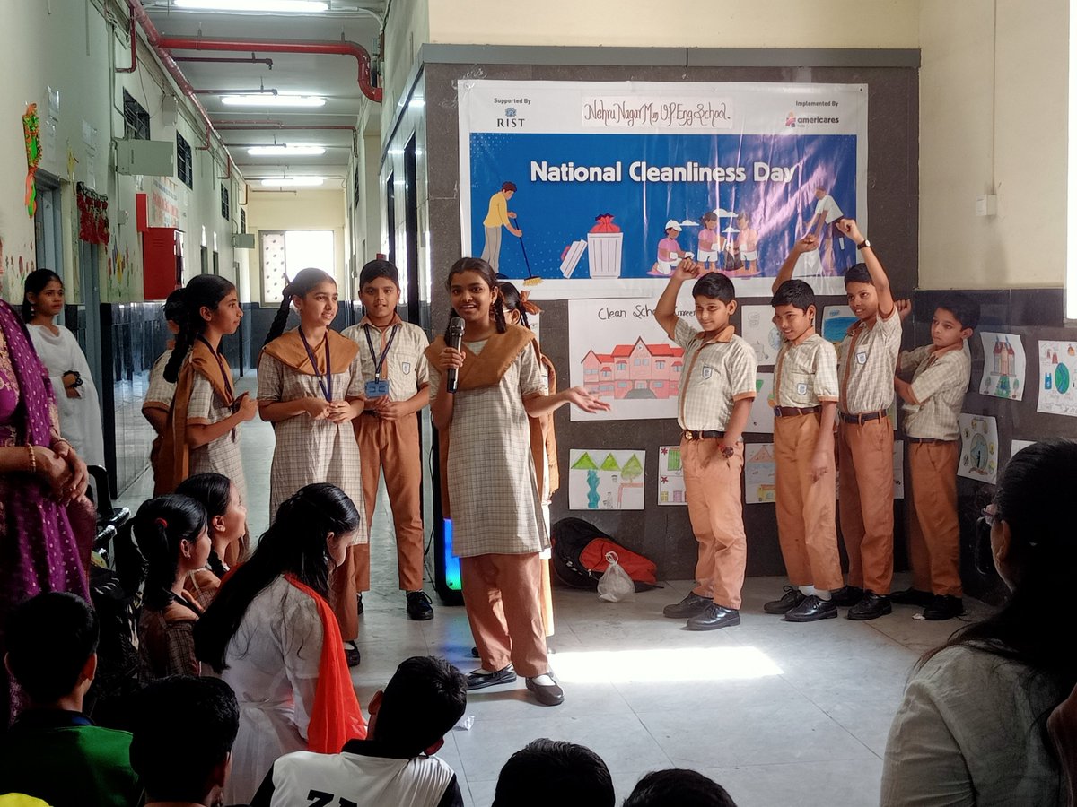 Awareness to action this #NationalCleanlinessDay! 💙

With <a href="/the_ristrust/">Rural India Supporting Trust</a>'s support, 5 schools, 602 children, teachers &amp; parents joined for:
🧼 Cleanliness Drives
🎨 Art Competitions
🌳 Tree Plantation
🎭 Skits &amp; Rallies
Cleanliness is a lifelong commitment! #SchoolHealthProgram