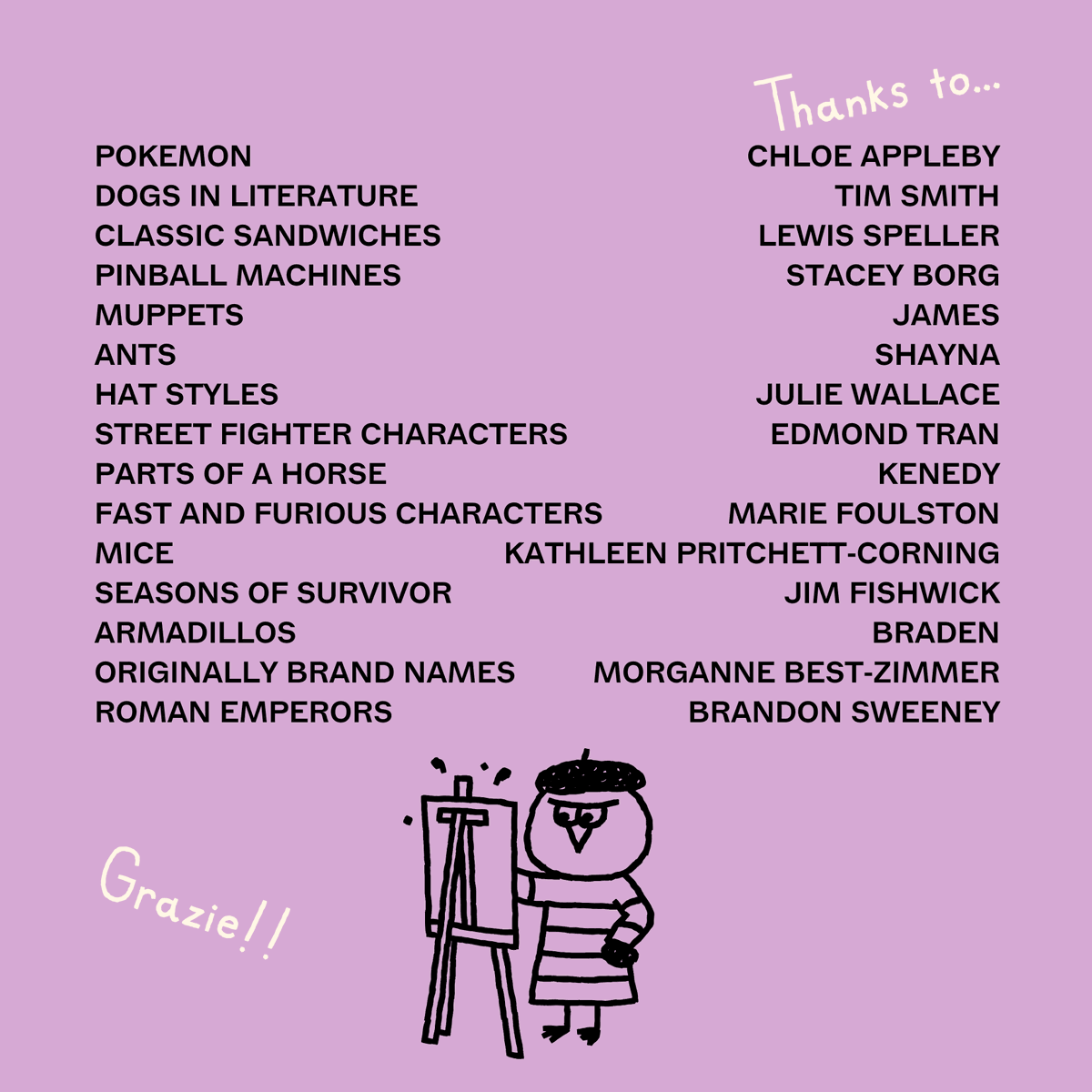 Appreciation post for our guest editors who have taught us more about fast and furious than we care to know. February is even more jam packed with zany topics so LOOK OUT