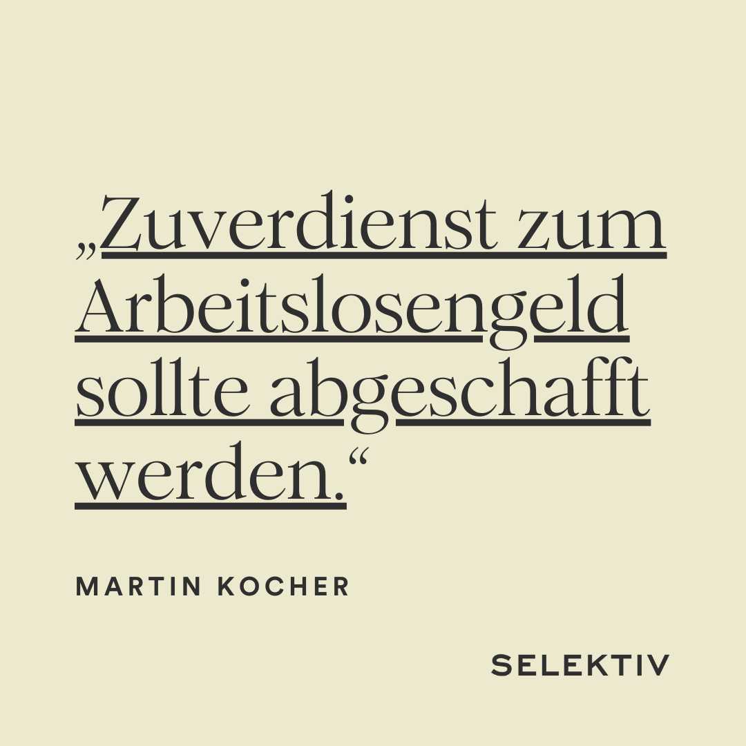Selektiv (@selektivmedia) on Twitter photo Der Zuverdienst zum Arbeitslosengeld ist ein österreichisches Unikum 🇦🇹
„Die derzeitige Regelung, die überhaupt keine Begrenzungen vorsieht, führt im Schnitt zu einer Verlängerung der Arbeitslosigkeit – das haben eigentlich alle Studien gezeigt“, so <a href="/MagratheanTimes/">Martin Kocher</a> Der Zuverdienst zum Arbeitslosengeld ist ein österreichisches Unikum 🇦🇹
„Die derzeitige Regelung, die überhaupt keine Begrenzungen vorsieht, führt im Schnitt zu einer Verlängerung der Arbeitslosigkeit – das haben eigentlich alle Studien gezeigt“, so <a href="/MagratheanTimes/">Martin Kocher</a>