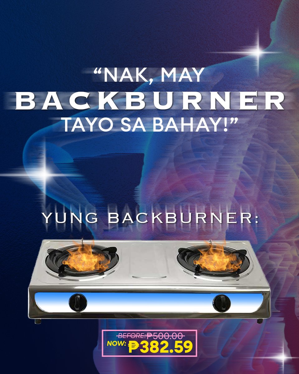 LazadaPH's tweet photo. Ma naman eh, ibang backburner po iyan 😭🙏

Pero baka gusto niyo, dito kayo mag-check out ☺️👉 https://t.co/dcLKHSuQWx

#LazadaPH #SuliTipidSaLazada #NIKIWorldTourPH https://t.co/C3jf1RDSXc