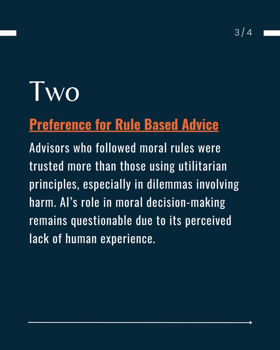 eicta_iitk's tweet image. Can AI Be Trusted with Moral Decisions? Research Says Not Yet.

#AIethics #MoralAI #TrustInTech #ArtificialIntelligence