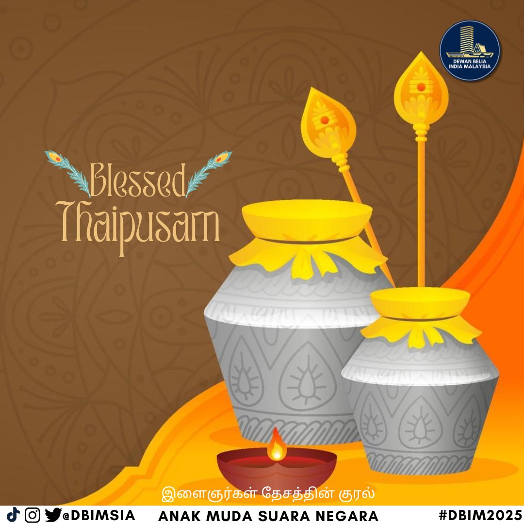 Heartfelt Thaipusam greetings to all those celebrating!

May you enjoy Lord Murugan’s blessings with your family during this occasion.

#thaipusam2025