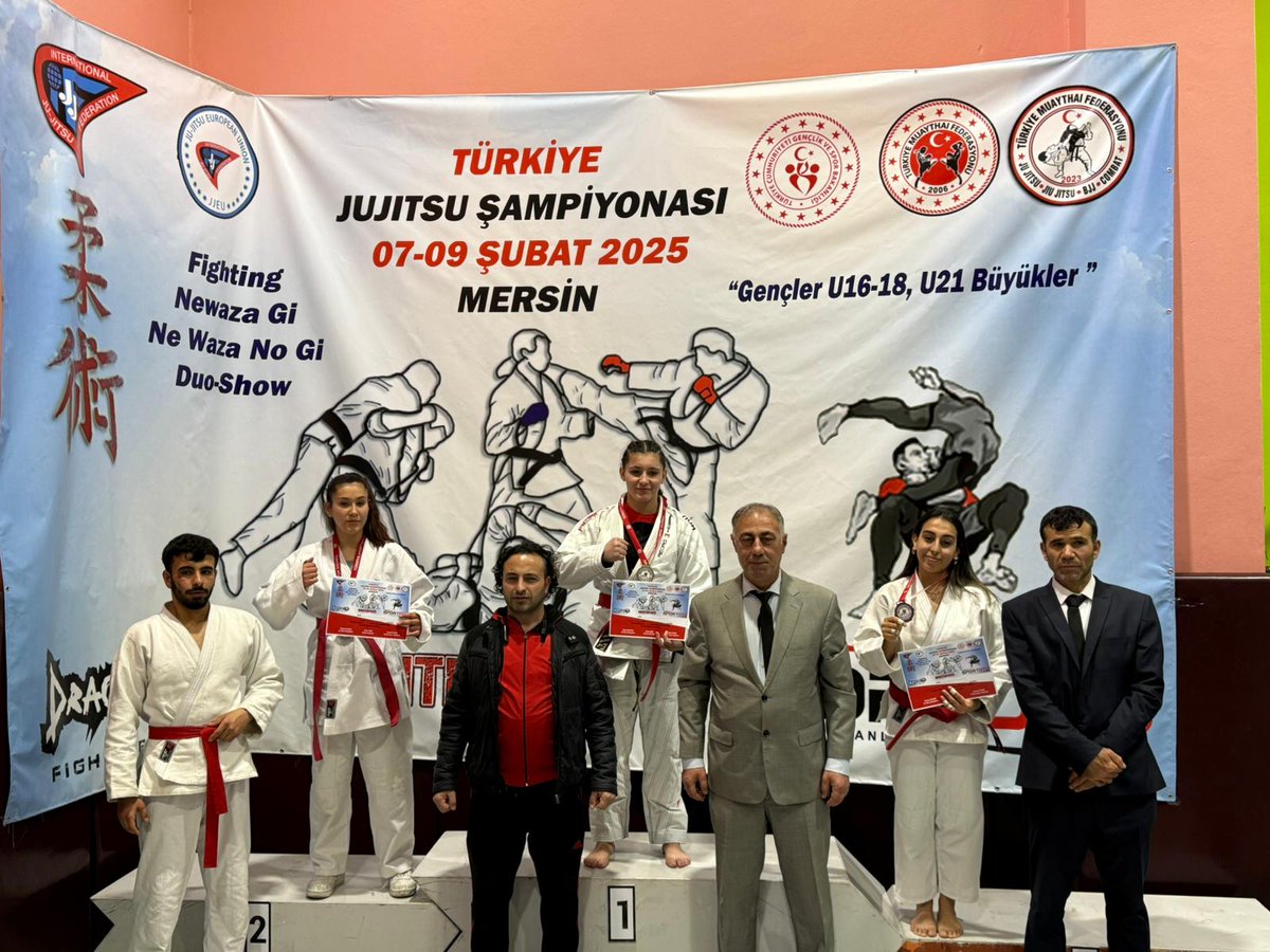 Ervasporokullar's tweet photo. Mersin'de düzenlenen Türkiye Jujitsu Şampiyonası ve Milli Takım Seçme müsabakalarında İlimizi temsil eden Aile ve Sosyal Hizmetler Erva Spor Kulübü sporcularımızdan Aslıhan Bahadır Türkiye ikincisi, Yusuf Apılı ise Türkiye üçüncüsü oldu. 

Sporcularımız elde ettikleri dereceler ile Milli Takım kadrosunda yerlerini aldılar.

Sporcularımızı, antrenörümüzü ve kulüp yöneticilerimizi tebrik ediyor, başarılarının devamını diliyoruz.