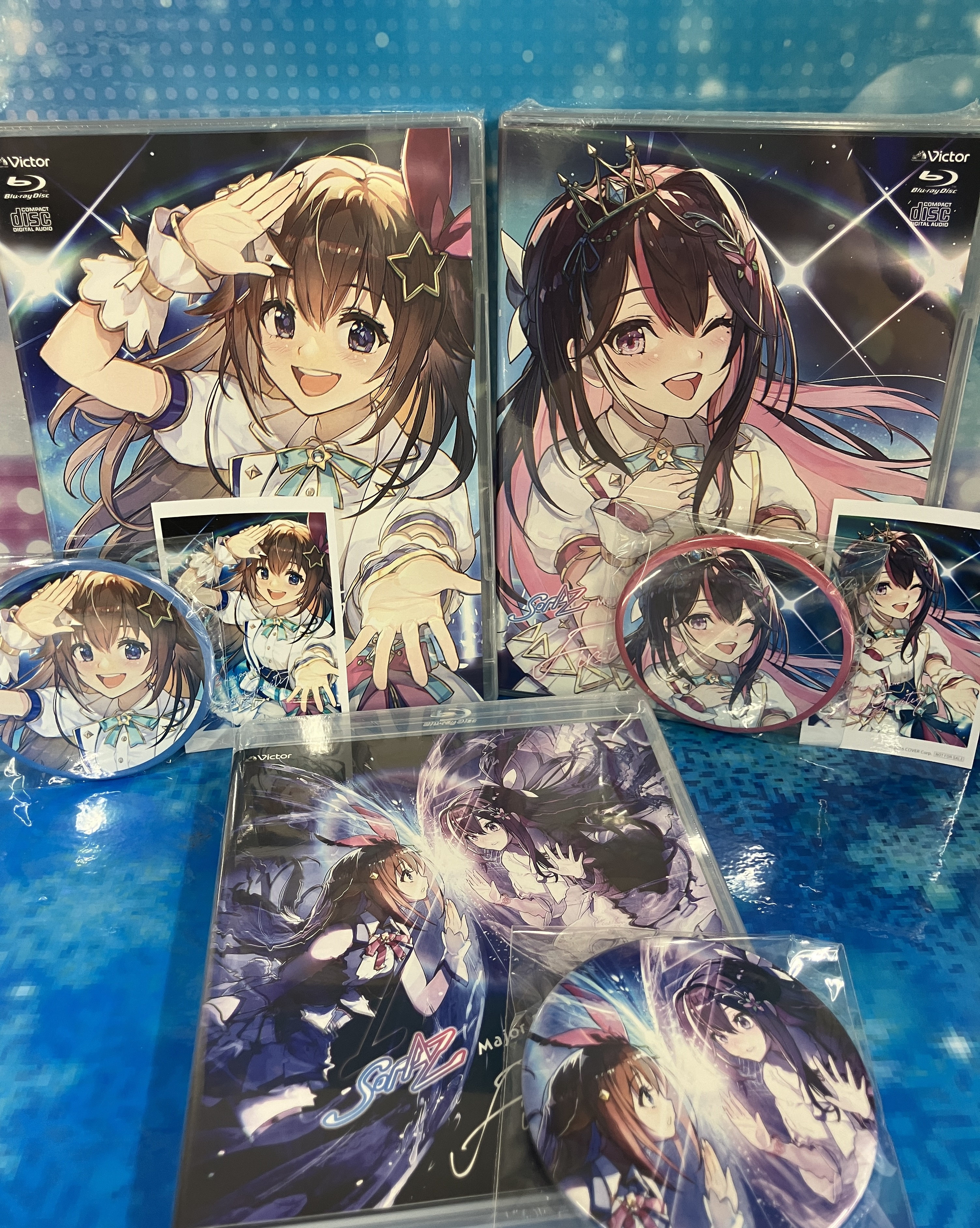 ときのそら　AZKi SorAZ first gravity 複製原画 ときのそら×AZKiのユニットSorAZがメジャーデビュー！初のリアル