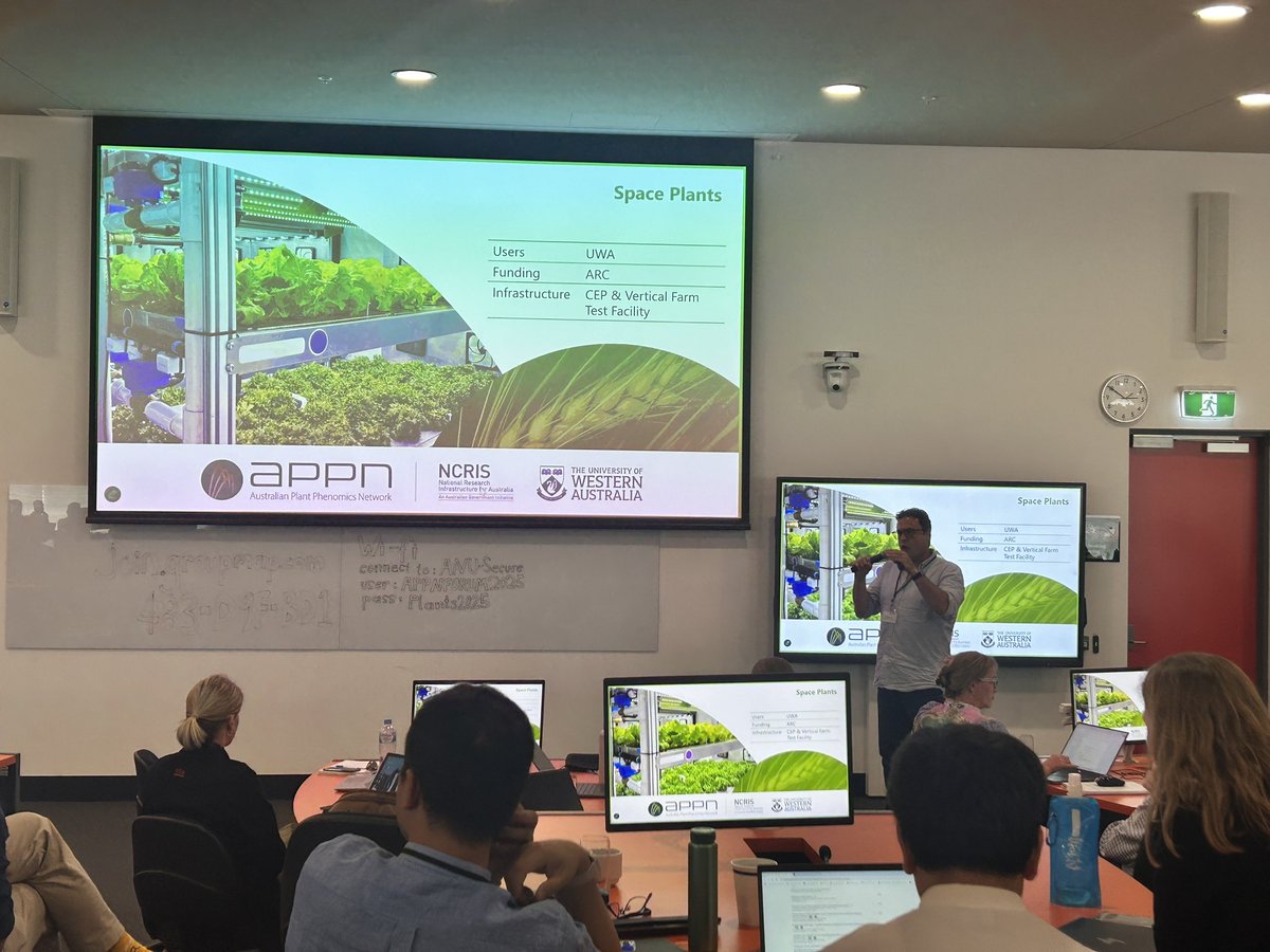Nik Callow (@nikcallow) on Twitter photo Great to see <a href="/nictaylorbio/">Nicolas Taylor</a> outlining how <a href="/AustPlantPhenom/">Australian Plant Phenomics Network</a> work is having an impact, and work of other nodes <a href="/UWAresearch/">UWA Research</a> <a href="/CWSS_UWA/">Centre for Water and Spatial Science</a> forum in #Canberra Great to see <a href="/nictaylorbio/">Nicolas Taylor</a> outlining how <a href="/AustPlantPhenom/">Australian Plant Phenomics Network</a> work is having an impact, and work of other nodes <a href="/UWAresearch/">UWA Research</a> <a href="/CWSS_UWA/">Centre for Water and Spatial Science</a> forum in #Canberra