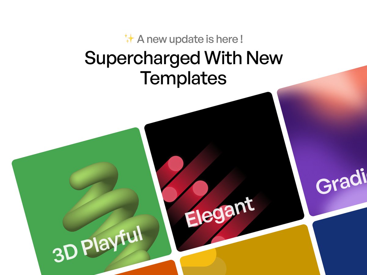 Gennovaio's tweet photo. ✨ A new update is here!
Gennova is now supercharged with brand-new templates, redesigned from the ground up to make your posts look even more eye-catching.
https://t.co/IgszslRrOH https://t.co/JP4tlQzS3N