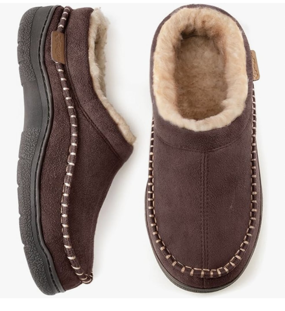 Zigzagger Men's Slip On Moccasin Slippers, Indoor/Outdoor Warm Fuzzy Comfy House Shoes, Fluffy Wide Loafer Slippers!!

Link: amazon.com/Zigzagger-Stit…

#menswear #warmwear #WINTER #mensstyle