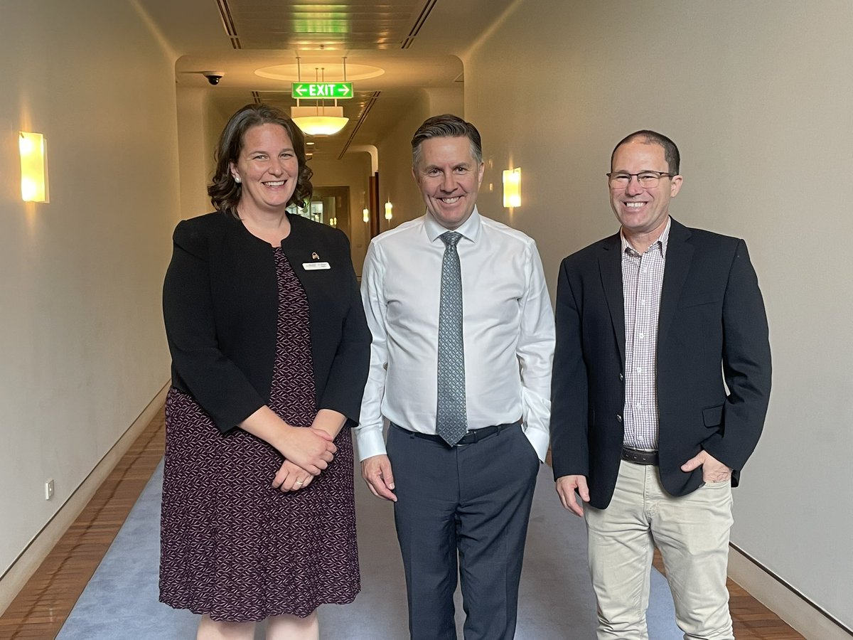 RDAA (@ruraldoctorsaus) on Twitter photo RDAA President Dr RT Lewandowski joined by past President Dr Megan Belot in halls of Parliament to talk RDAA Election Priorities. We kicked off with <a href="/Mark_Butler_MP/">Mark Butler MP</a> & <a href="/Emma4Dobell/">Emma McBride MP</a> - always generous with their time RDAA President Dr RT Lewandowski joined by past President Dr Megan Belot in halls of Parliament to talk RDAA Election Priorities. We kicked off with <a href="/Mark_Butler_MP/">Mark Butler MP</a> & <a href="/Emma4Dobell/">Emma McBride MP</a> - always generous with their time