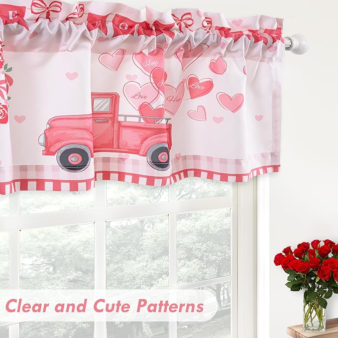 DriftAway_home's tweet image. 🎀Decorate for the Season of Love!
🌐amazon.com/DriftAway-Vale…

💖This ready-made valance brings an effortless touch of romance to any room with its heart-shaped, rose-adorned design and soft, semi-sheer fabric. 

#valentinesdaydecor #windowvalance #valentinesday #homedecor
