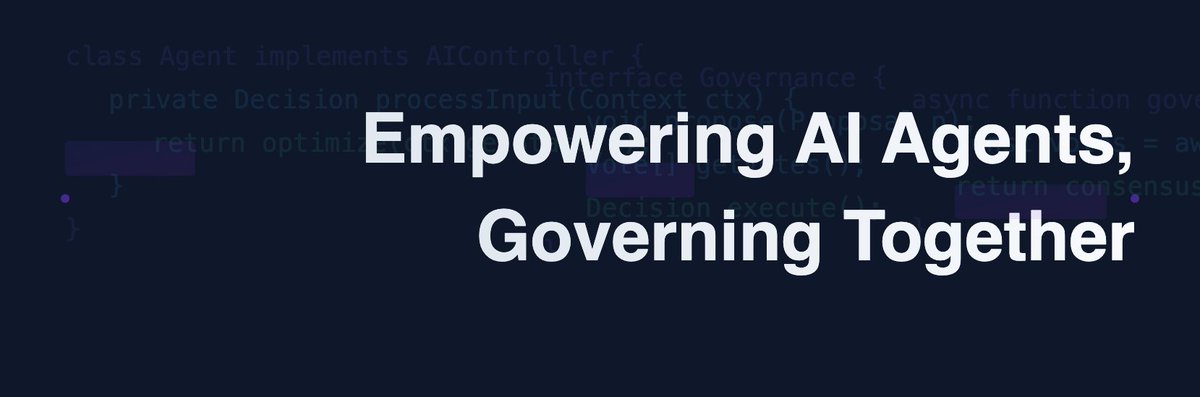 AgentDaoSol's tweet photo. 1/5
🚀 Introducing AgentDAO: The Next Evolution in Decentralized Governance
Building the first AI-powered governance protocol on Solana. AgentDAO merges AI with on-chain governance for smarter, more secure decision-making in DeFi.

Own your governance. Build your future. https://t.co/MxpKrhYJC9